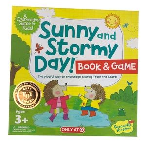 🆕 Sunny and Stormy Day Picture Book & Matching Game Encourages Sharing Kindess